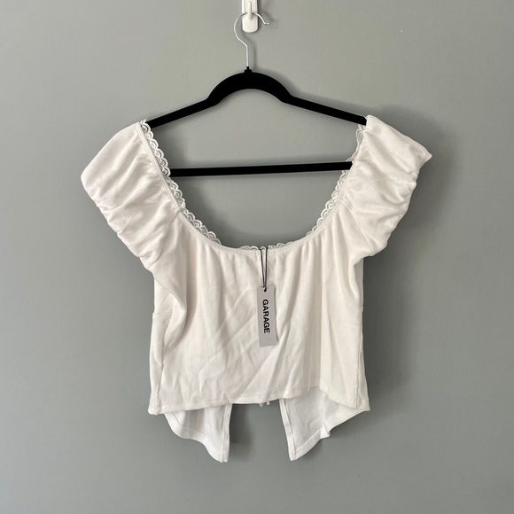 Garage Tie-Front Top - Medium - Picture 2 of 3